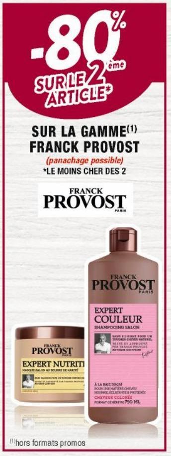 cosmétique Franck Provost