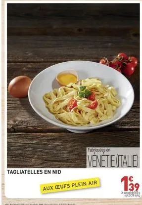 tagliatelles 