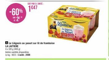 yaourt La Laitière