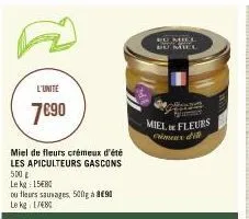 miel de fleurs 