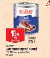 lait concentré 