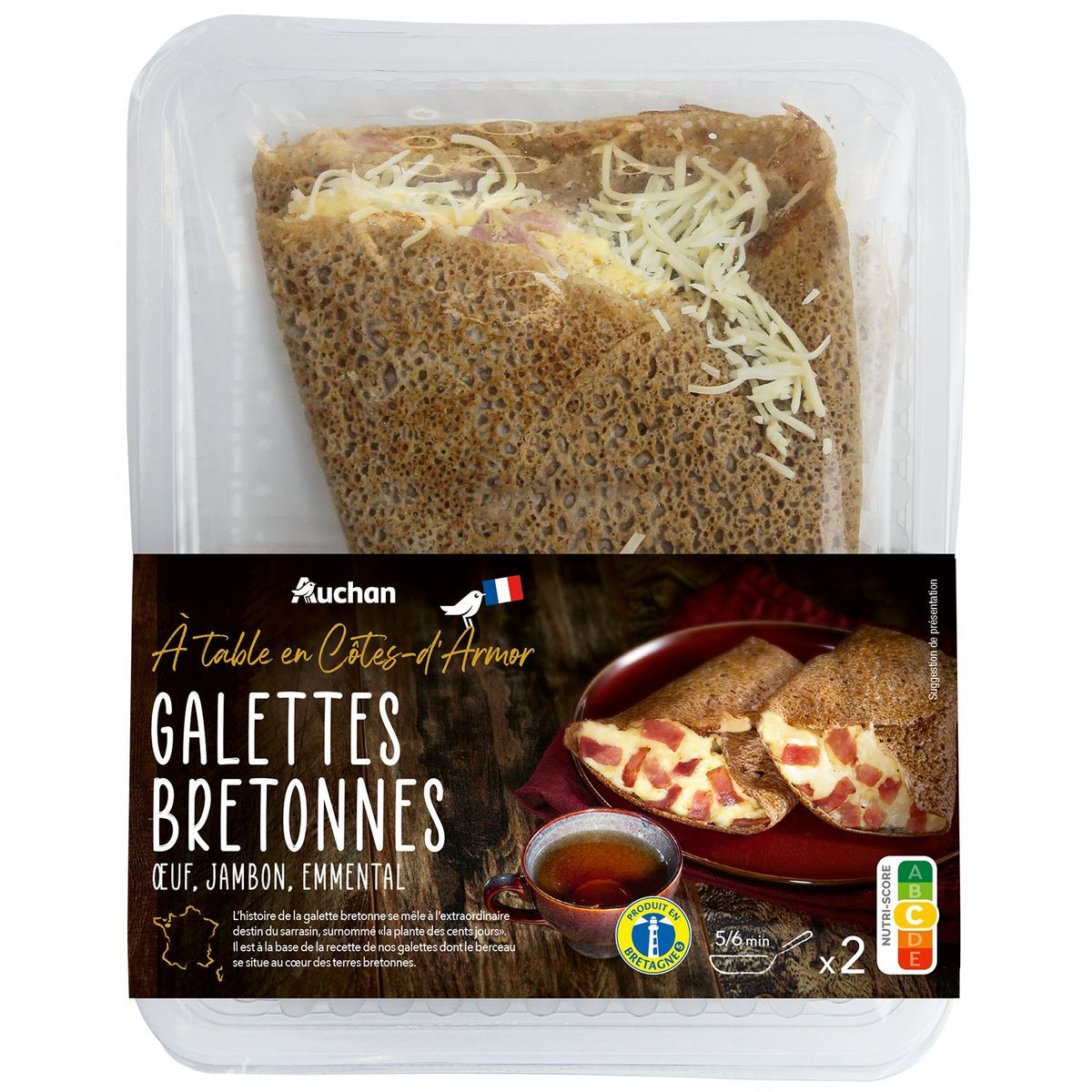 GALETTES BRETONNES AUCHAN À TABLE EN FRANCE