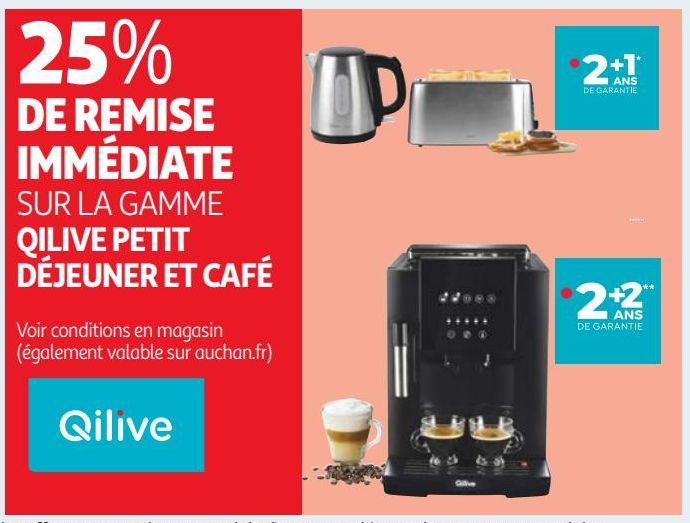 LA GAMME QILIVE PETIT DÉJEUNER ET CAFÉ