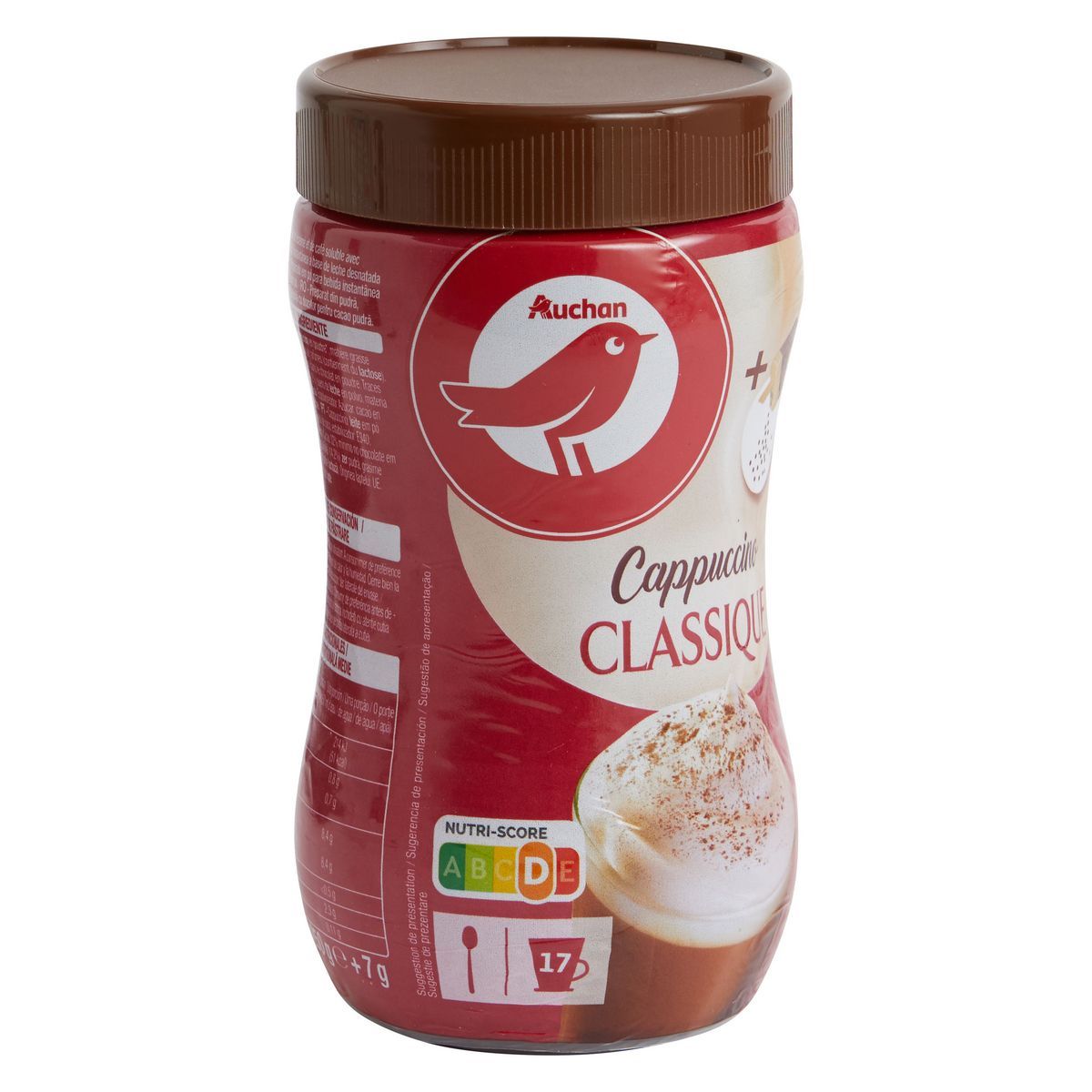 CAFÉ SOLUBLE CAPPUCCINO AUCHAN