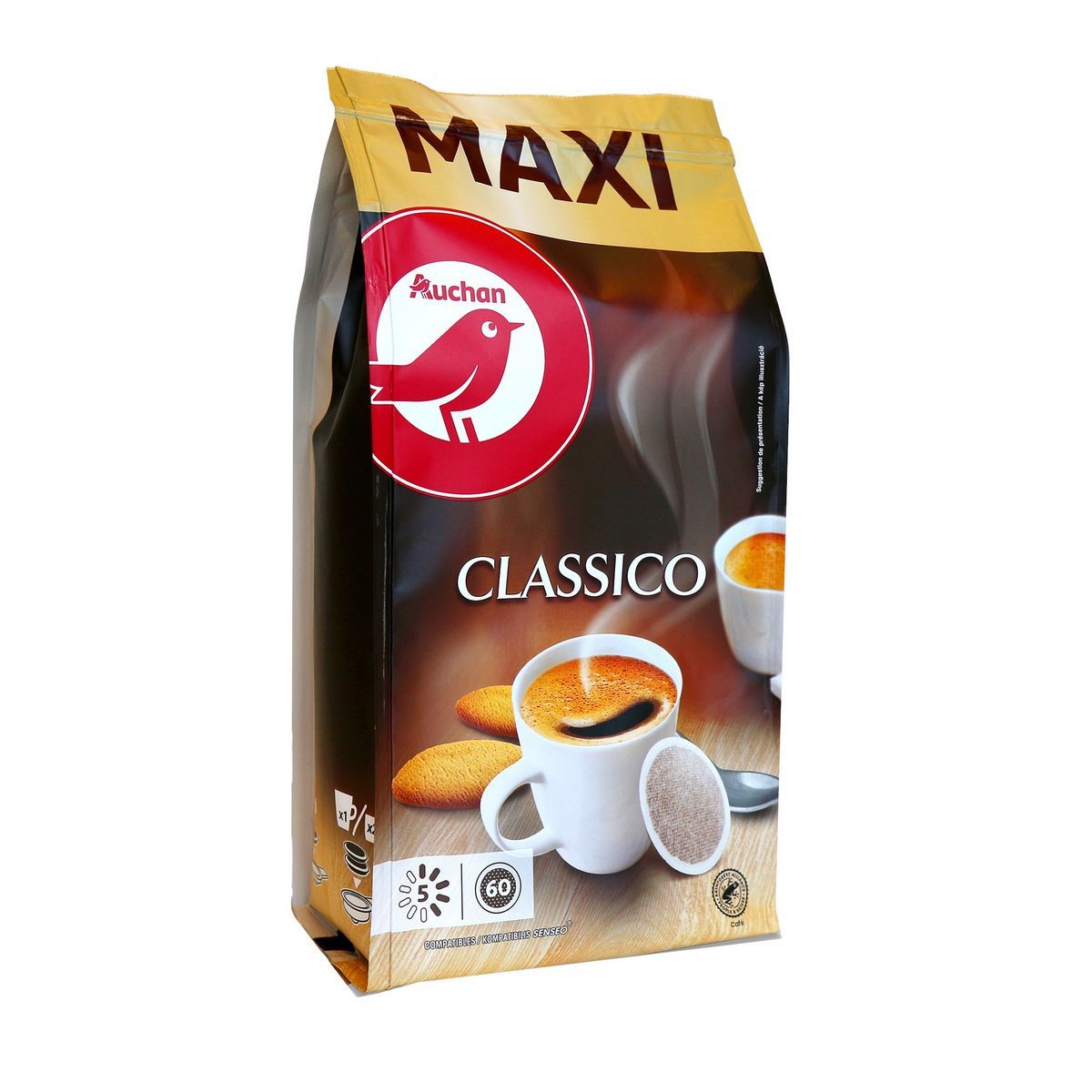 CAFÉ EN DOSETTES CLASSIQUE AUCHAN