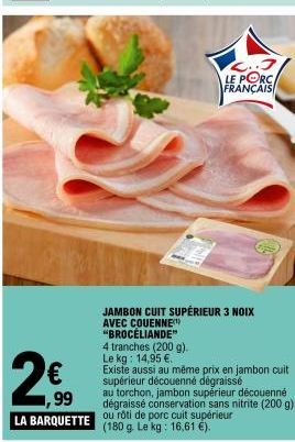 jambon cuit 