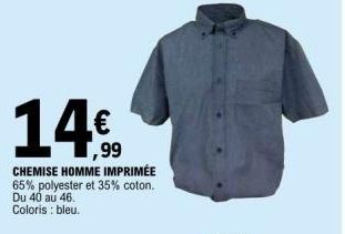 chemise homme 