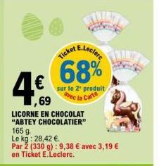 chocolat E.Leclerc