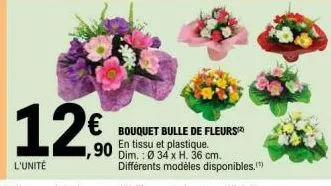 € ,90  en tissu et plastique.  x cm. différents modèles disponibles.(¹) 