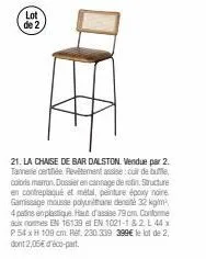 chaise de bar 