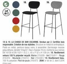 chaise de bar 