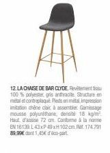 chaise de bar 