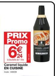 caramel liquide Promo