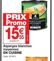 asperges blanches Promo