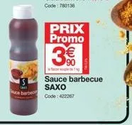 sauce barbecue promo