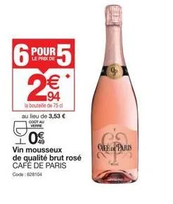 vin mousseux brut