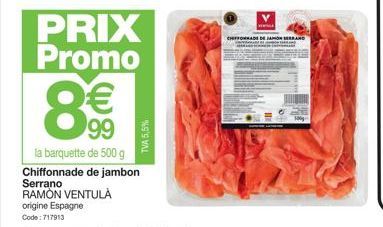 jambon serrano Promo