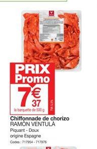 chorizo Promo