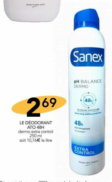 le déodorant ato 48h