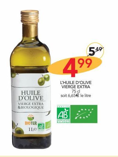 L´huile d'olive vierge extra