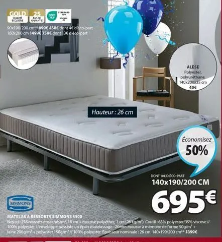 matelas à ressorts 