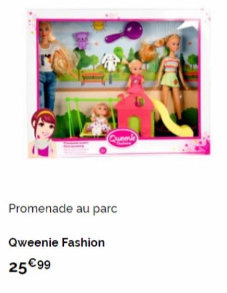 Queenie  Promenade au parc  Qweenie Fashion  25€99 
