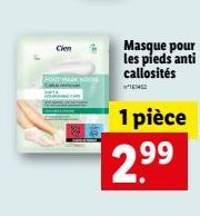 Clen  HOST HAUK YÖCE  1 pièce  299  Masque pour les pieds anti callosités  161452 