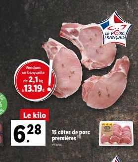 côtes de porc 