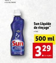 Sun  CLINIC  Sun Liquide de rinçage"  249  29  3.2⁹ 