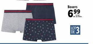 Boxers  6.9  Le lot  LOT  DE 