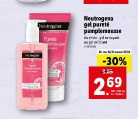 gel Neutrogena