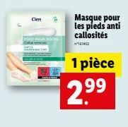 Clen  HOST HAUK YÖCE  1 pièce  299  Masque pour les pieds anti callosités  161452 