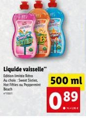 20 15  Sweet SIXTES  500 ml  0.89  € 