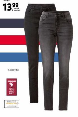 Skinny fit  COTTON Corta AFRICA FTER  CEROTEES 