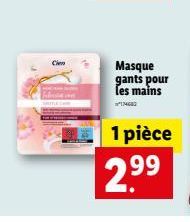 Cien  me  Masque gants pour les mains  174683  1 pièce  2.9⁹9⁹ 