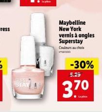 vernis à ongles MAYBELLINE