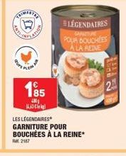 bouchées Les Légendaires