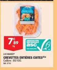 crevettes Loc Marée