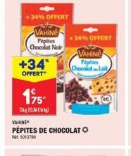 chocolat noir Vahiné