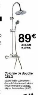 colonne de douche 