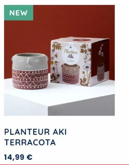 new  planteur ahi  planteur aki terracota  14,99 €  