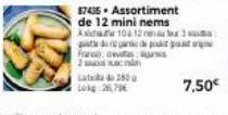 Lato 255 Lokg:26,79€  87435. Assortiment de 12 mini nems Aida 104123 dan dip fra evita 2 