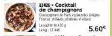 83426- cocktail de champignons champions & pap franca si d  last 450g  la 12,4  p 