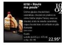 62150 - Roule ma poule  Os gaaks chec  cho  kjo fra  chocolat, ces de tota c  coque that acco fases  Sated gene Lokg: 38:4  22.95€  19  K 