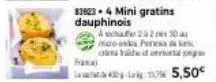 835234 mini gratins dauphinois  fraxo  aschaffer 22 s 30 maro endes pensad ama ideid en  400-175 5,50€ 