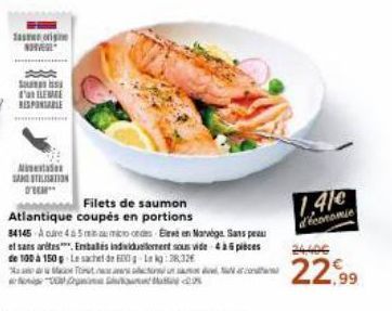 filets de saumon 