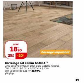 carrelage sol Dim