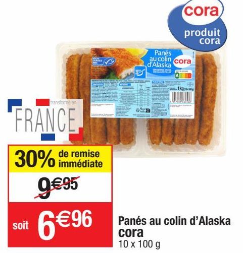 poissons frits Cora