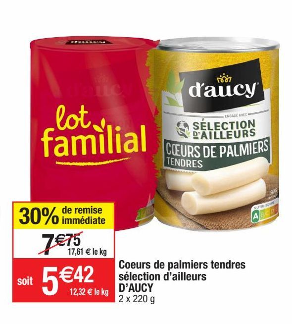 coeurs de palmier D'aucy