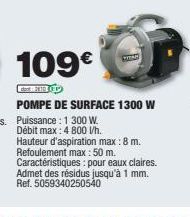 pompe de surface 